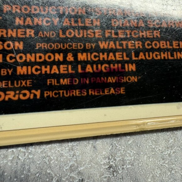 Horror VHS Movie Rental Box Flip Cards (RARE) - Picture 6 of 16